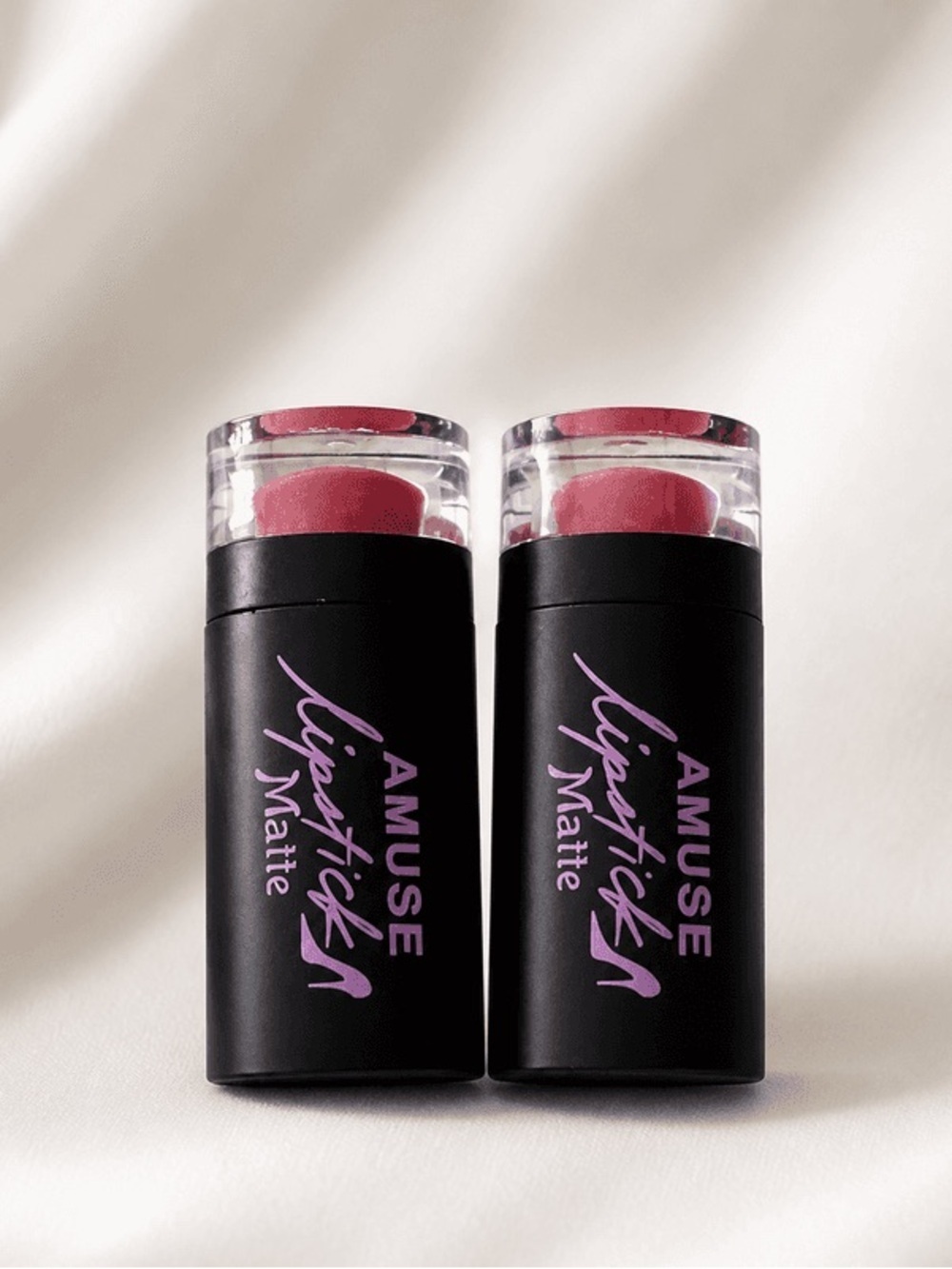 Muse Matte Lipstick Duo - Rosy Pink